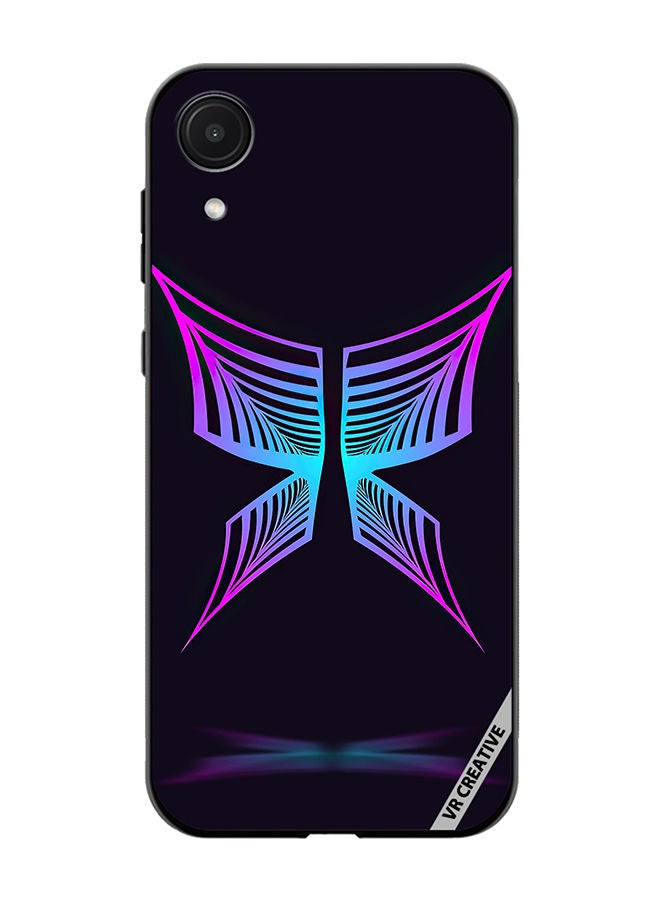 VR CREATIVE Protective Case Cover For Samsung Galaxy A03 Core Butterfly Design Multicolour - Image 1