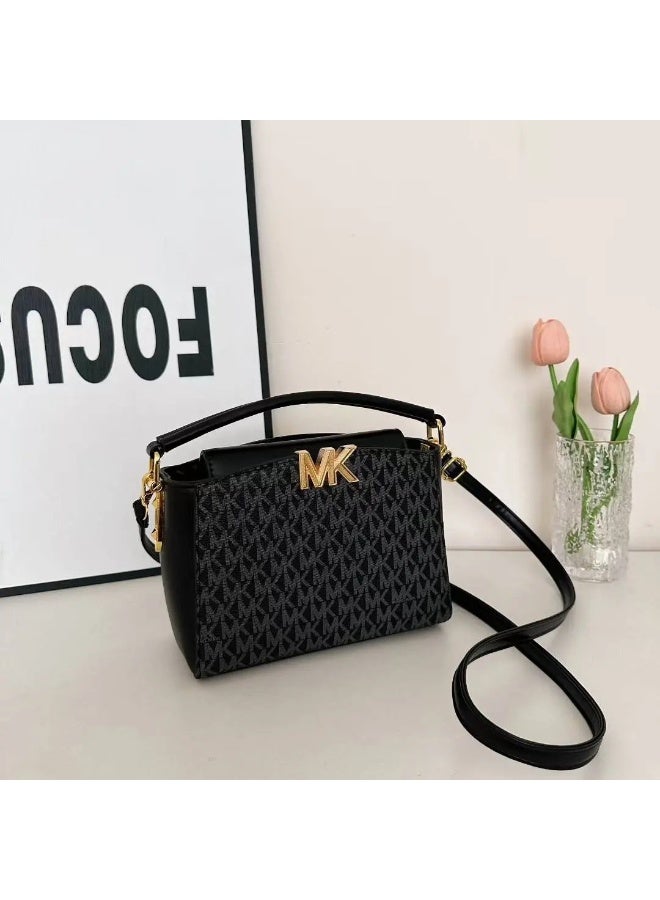 MK Classic Letter Tote Bag, Convertible to Crossbody - Image 4