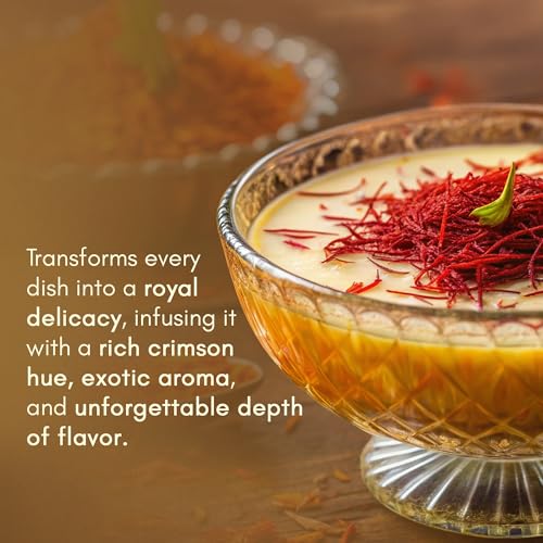 Rasayanam Pure Kashmiri Mongra Saffron/Kesar/Kumkuma Puvvu/Keshar, Tested Grade A As Per Iso 3632, From The Finest Farmland Of Pampore, J&K - 1 gram each (Pack of 4) - Image 4