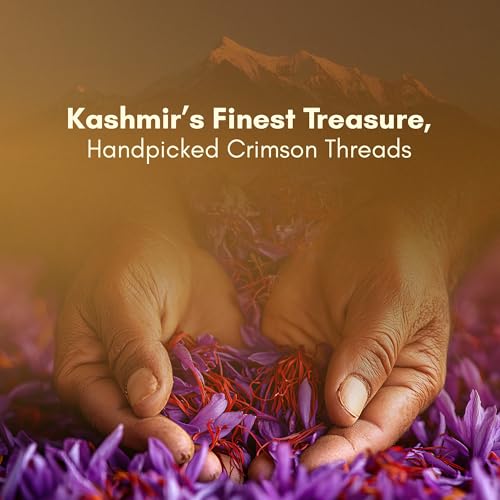 Rasayanam Pure Kashmiri Mongra Saffron/Kesar/Kumkuma Puvvu/Keshar, Tested Grade A As Per Iso 3632, From The Finest Farmland Of Pampore, J&K - 1 gram each (Pack of 4) - Image 2