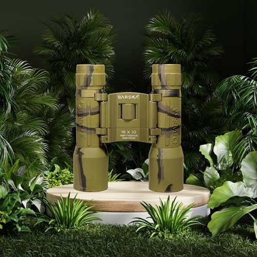 Barska Lucid View 16x32 Camo Compact Binoculars for Outdoor Travel Hunting Hiking Events - Image 3