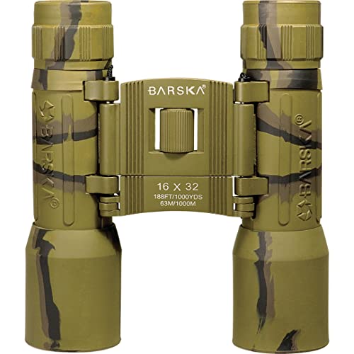 Barska Lucid View 16x32 Camo Compact Binoculars for Outdoor Travel Hunting Hiking Events - Image 4