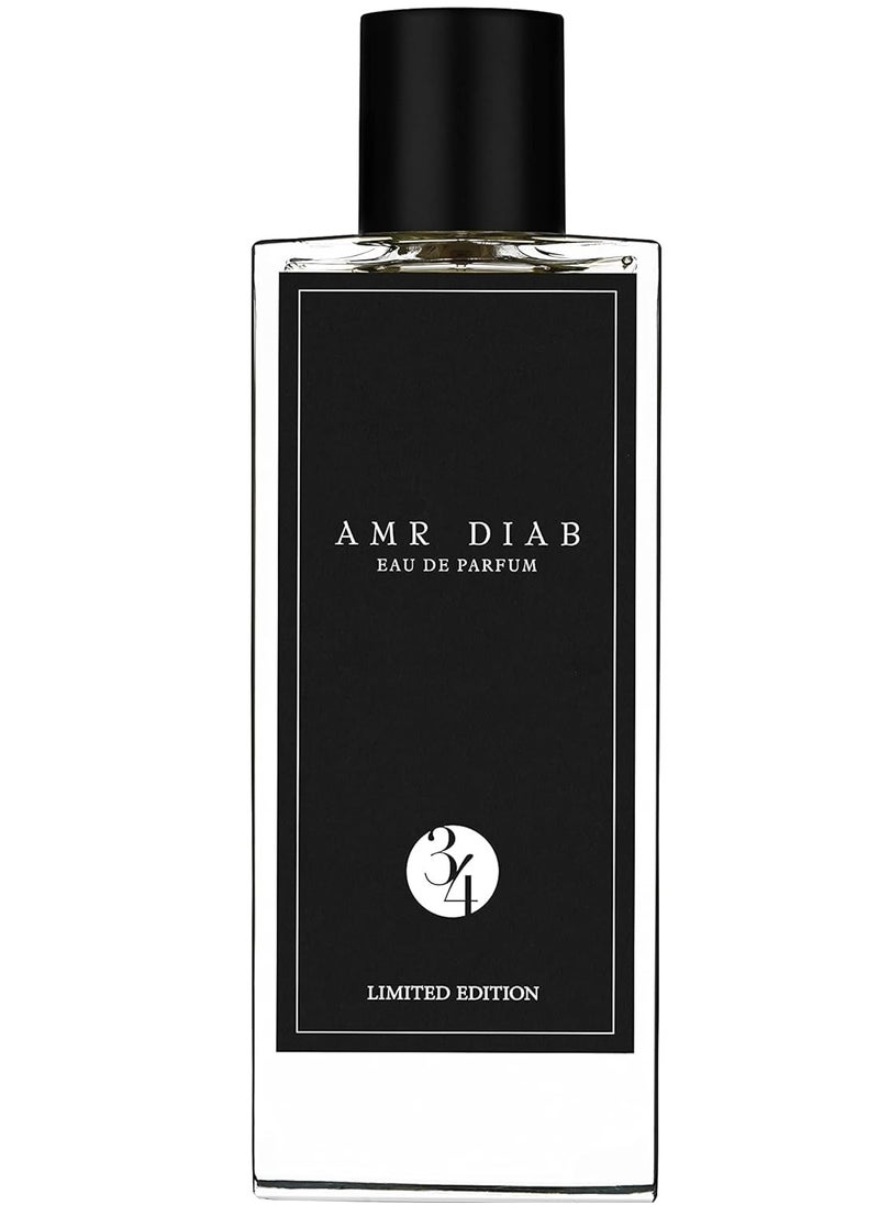 عطر عمرو دياب 34 او دي بارفان للجنسين، اصدار محدود، 85 مل