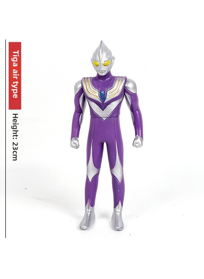 Altman 23cm Toy Boy Children's Toys Vinyl Doll Night Market Scenic Spot Stall Toys Wholesale-Colour:23 Sky Tiga - Image 1