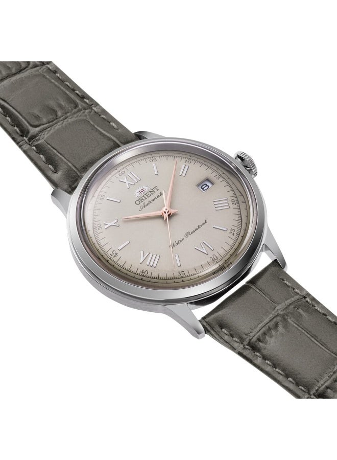 ORIENT Men Orient Bambino Version 2 Stainless Steel Unisex Automatic Dress Watch RA-AC0025N30B - Image 2