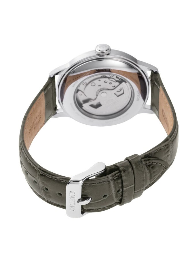 ORIENT Men Orient Bambino Version 2 Stainless Steel Unisex Automatic Dress Watch RA-AC0025N30B - Image 3