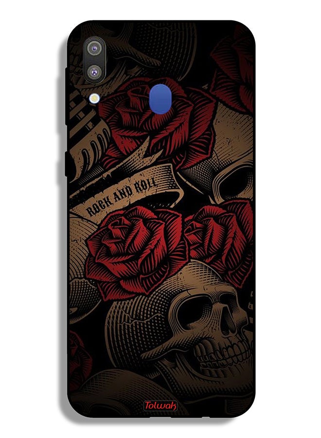 Tolwak Samsung Galaxy M20 Protective Case Cover Rok And Roll - Image 2
