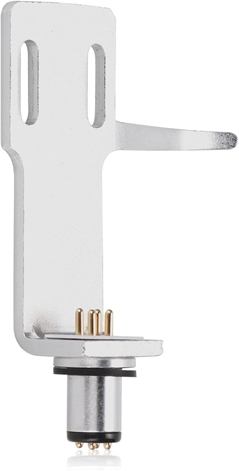 Pilipane Complete Set, Turntable Phonograph Player Headshell High End Cartridge Headshell Record Player Kit, Easy Installation, Suitable for Most Turntables(Silver) - Image 3
