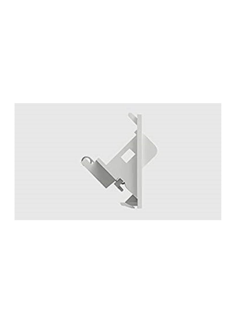 Faceplate Module LF80 U/F/STP-262 Angled Shuttered white