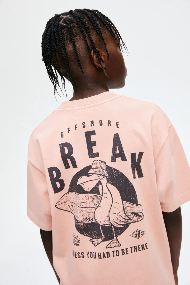 H&M Printed cotton T-shirt