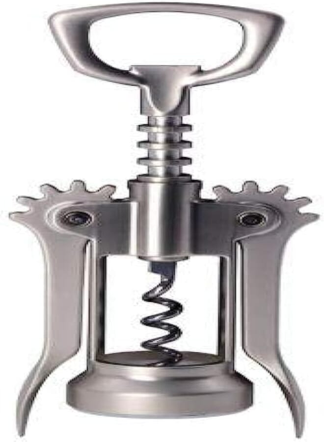 Corkscrew Stainless Steel - Can & Bottle Opener, matt