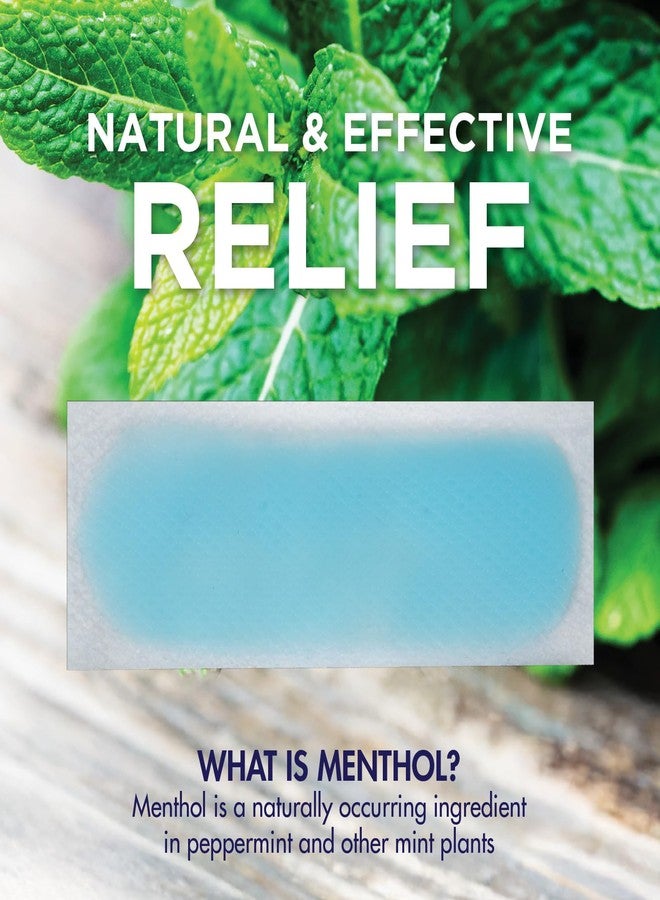 HealthWise Instant Cool Gel Patches | Migraine & Fever Relief | 12-Count | 4.75” x 2” | Soothing Menthol Vapors | Non-Medicated Formula - Image 4