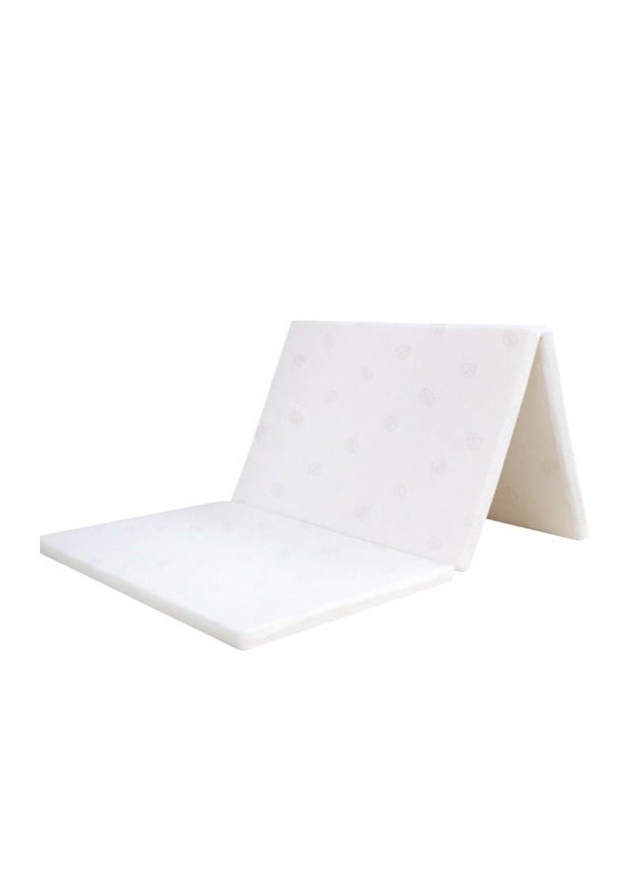 Comfy - COMFY FOAM SOFT LIGHTWEIGHT WHITE CAMPING/GUEST PORTABLE FOLDING MATTRESS 180 X 90 X 6CM - Image 1
