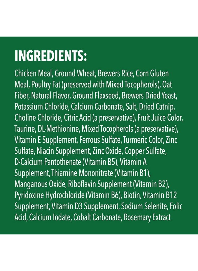 Greenies Greenies Feline Adult Natural Dental Care Cat Treats, Catnip Flavor, 4.6 oz. Pouch  - Image 3