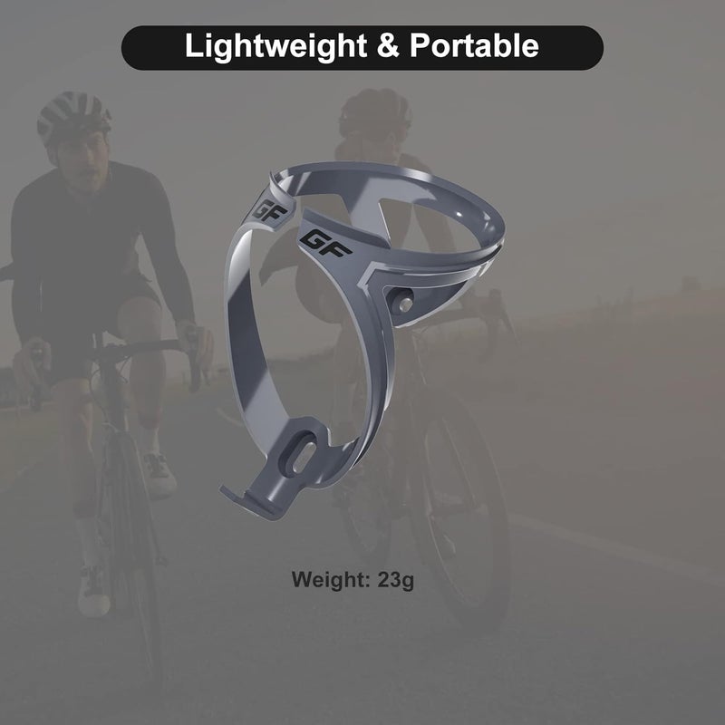 GEMFUL Bike Water Bottle & Cage Bundle - 750ml Leak-Proof Bottle with Durable Plastic Holder for Cyclists & Daily Commuters - Image 3
