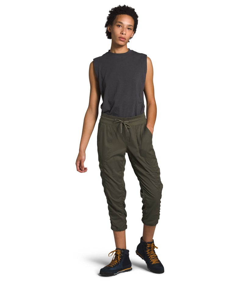 THE NORTH FACE THE NORTH FACE Women's Aphrodite 2.0 Pant (Standard and Plus Size), TNF Black, Small Regular  - Image 2