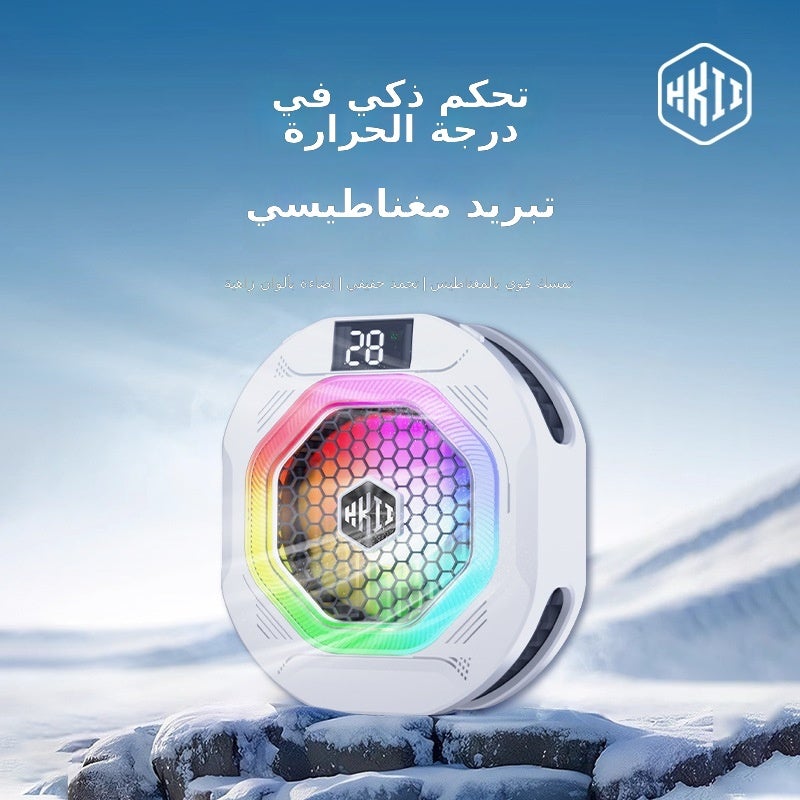 كيرين مبرد الهاتف المحمول TH12 بنظام التبريد شبه الموصل مع التحكم الذكي في درجة الحرارة – تبريد سريع للبث المباشر والألعاب - Image 2