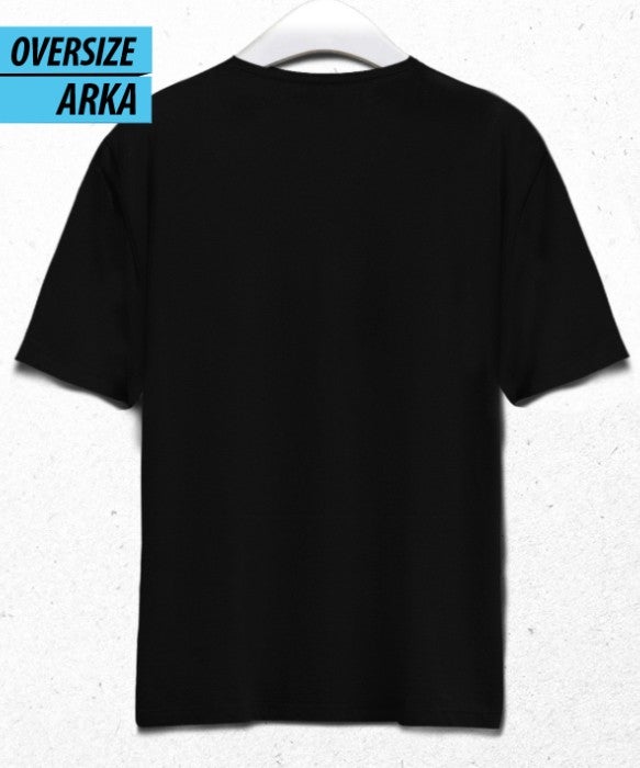 Hena Cyberqueen – Coded Beauty Oversize T-Shirt Black  - Image 2