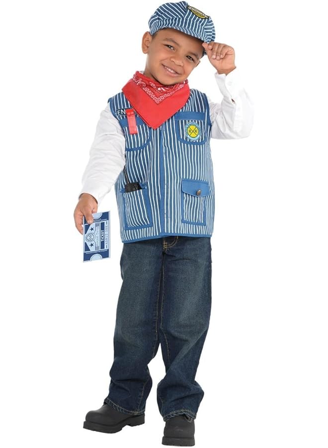 Amscan Train Engineer Costume Kit