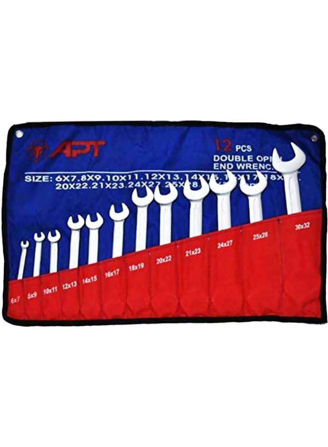 Apt APT 12-Piece 8-32mm Ratcheting Wrench Set