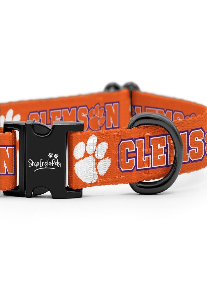 ShopInstaPets Clemson Tigers | Adjustable Collars and Leashes | Officially Licensed | Fits All Pets! (Medium Collar) - Image 3