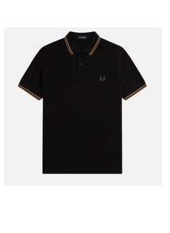 FRED PERRY Fred Perry Wheat polo Shirt men's short-sleeved cotton slim-fit business casual lapel top 