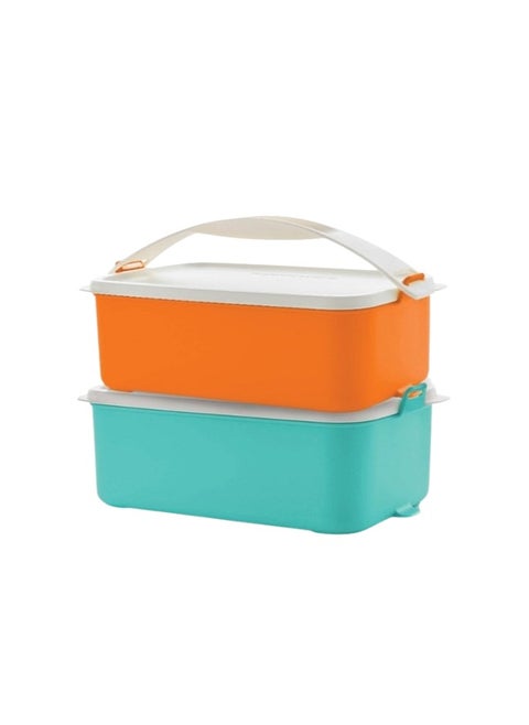 Click To Go Container 2 pcs with hand