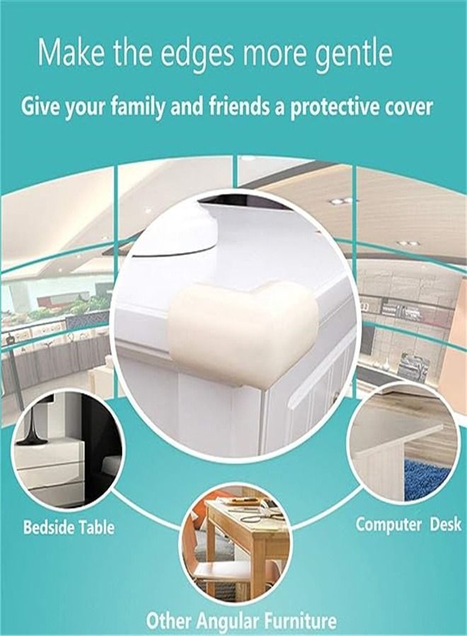 Goolsky Baby Soft Corner Protector Guards, 12 Pieces, Beige  - Image 4