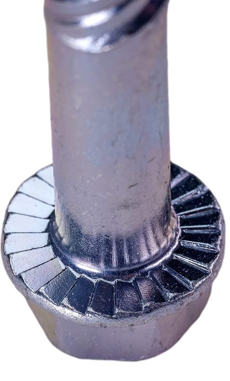 CONFAST ® LDC385 3/8" x 5" Zinc Plated Large Diameter Concrete Screw for Anchoring to Masonry, Brick or Block (25 per Box) - Image 3