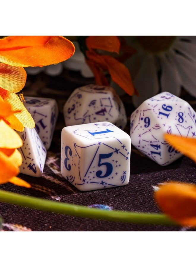 HDdais Dnd Dice Set, 7Pcs Resin D&D Dice Rpg Polyhedral Dice Set With Gift Case For Dungeons And Dragons And Other Tabletop Games - Image 3