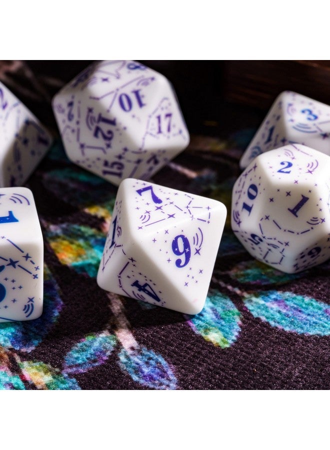 HDdais Dnd Dice Set, 7Pcs Resin D&D Dice Rpg Polyhedral Dice Set With Gift Case For Dungeons And Dragons And Other Tabletop Games - Image 5