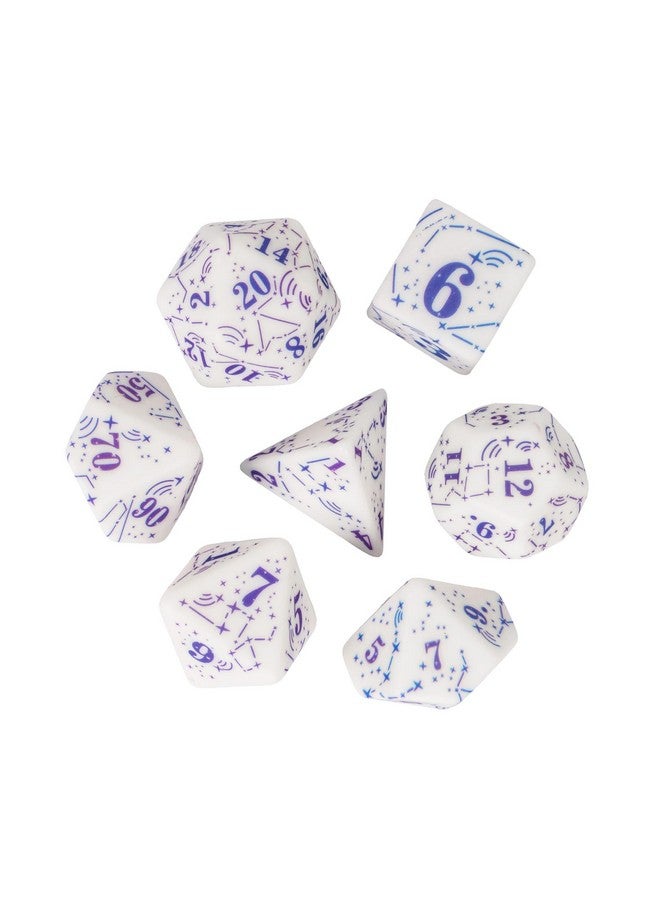HDdais Dnd Dice Set, 7Pcs Resin D&D Dice Rpg Polyhedral Dice Set With Gift Case For Dungeons And Dragons And Other Tabletop Games - Image 2
