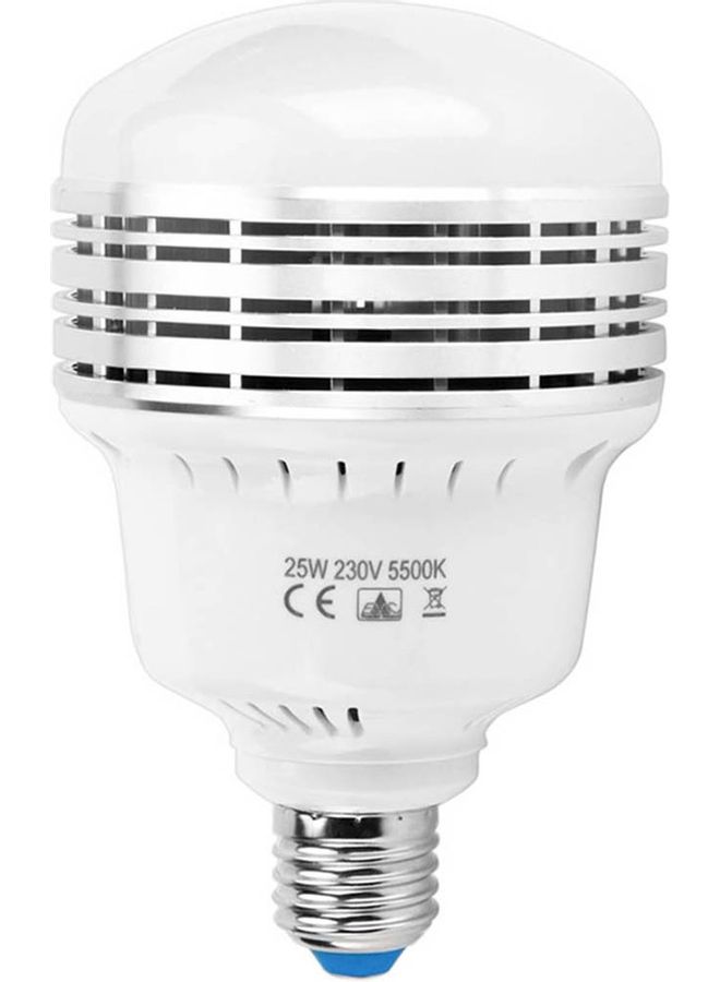 NIBEMINENT Mantoo 25W LED Light Bulb White 15x9x9centimeter - Image 1
