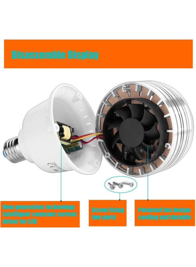 NIBEMINENT Mantoo 25W LED Light Bulb White 15x9x9centimeter - Image 5