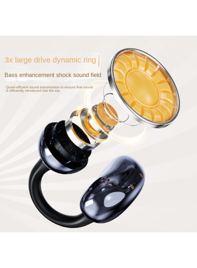 Neutral New Bluetooth Earphones S6 Sports Clip-on Earphones High Aesthetics Open-ear Wireless Bluetooth Earphones - Image 4