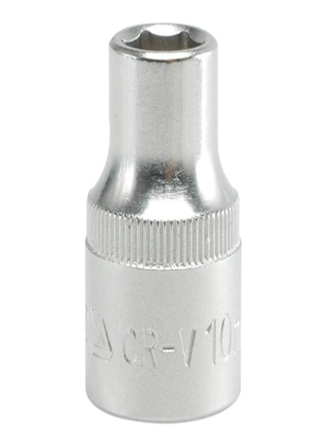 Yato combo Set of 2 Hexagonal Sockets YT-1203(10mm),YT-1206(13mm) with length of 38mm and 1/2 inch drive made of chromium Vanadium-Pack of 2 - Image 2