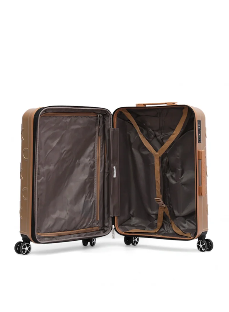 كالفن كلاين حقيبة سفر Insignia Hardside Spinner ذات العجلات، خفيفة الوزن للغاية من مادة ABS، 4 عجلات مزدوجة
