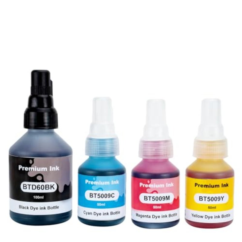 BTD60 BT5000 Ink Bottle for Brother DCP-T300 T310W T500W T520W T220 T226 T710W T700W T420W T425W T426W T428W T720DW T725DW T820DW T825DW MFC-T800W T810W T910DW T920DW T925DW T4500DW HL-T4000DW - Image 1