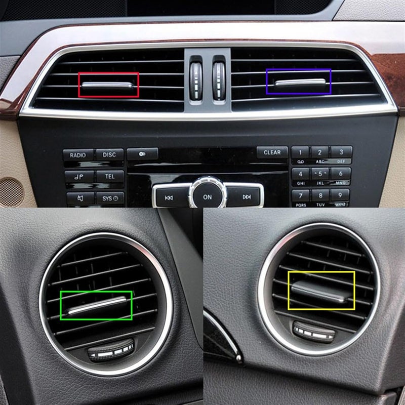 Wivplex Air Conditioning Vent Pad Clip for W204 C200 - Image 3