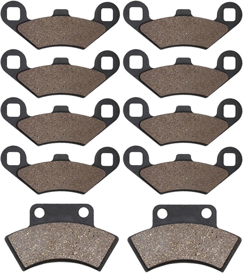 Wivplex Motorcycle Front and Rear Brake Pads for Polaris 300 Big Boss 6x6 - Image 1