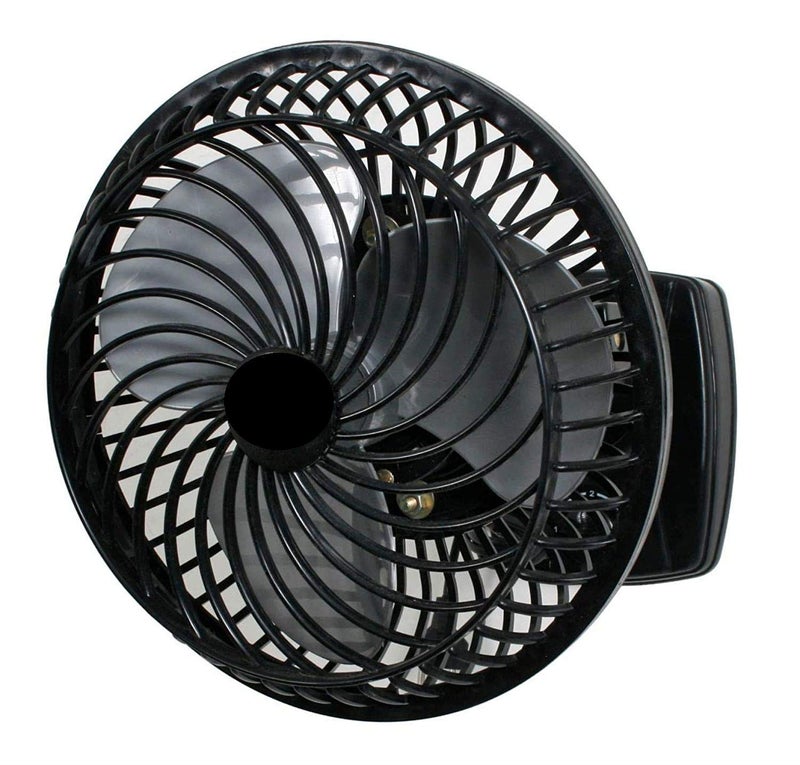 PS SHEVIN PS SHEVIN High Speed 230mm 3 in 1 WallTableCeiling Personal Wall Table Fan For Office Living Room with High Air ThrustRoyal BLACKIK119  - Image 3