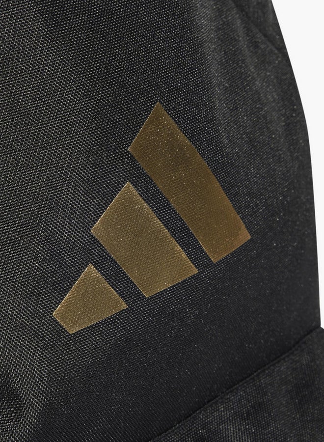 Adidas حقيبة ظهر مدرسية بطباعة شعار مع أحزمة قابلة للتعديل وإغلاق بسحاب - Image 4