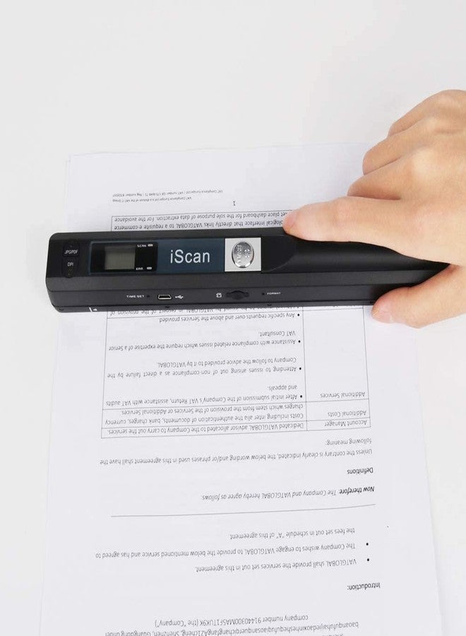atdaraz Portable Scanner iSCAN 900 DPI A4 Document Scanner Handheld for Business, Photo, Picture, Receipts, Books, JPG/PDF Format Selection, Micro 16 G SD Card Hand Scanner-SD - Image 4