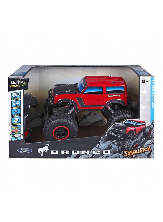Maisto Maisto - Ford Bronco Sasquatch 2021 Monster Truck 1:10 with Remote Control - 81339 - Image 1