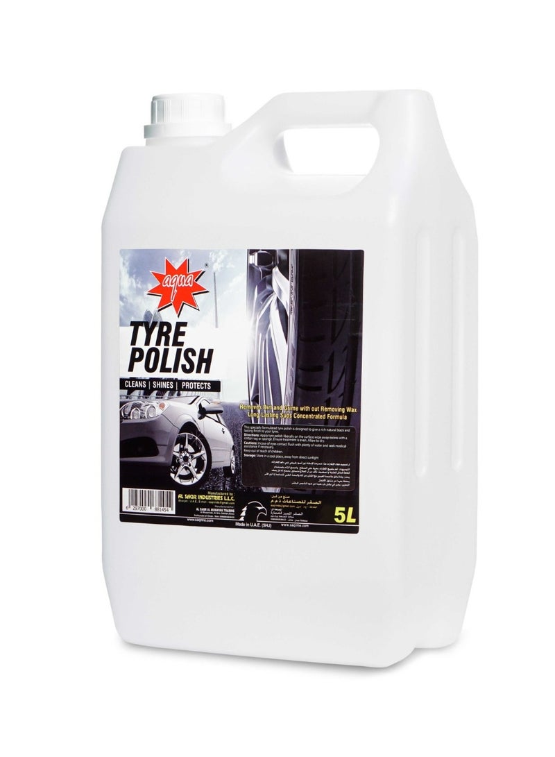 Aqua Aqua Tyre Polish 5LITERS - Image 1