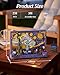 Wowood 3D Wooden Puzzles for Adults Van Gogh Starry Night DIY Model Building Kits with LED Light Home Decor Wall Art Unique Creative Gifts for Art Lovers - Image 4