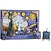 Wowood 3D Wooden Puzzles for Adults Van Gogh Starry Night DIY Model Building Kits with LED Light Home Decor Wall Art Unique Creative Gifts for Art Lovers - Image 2