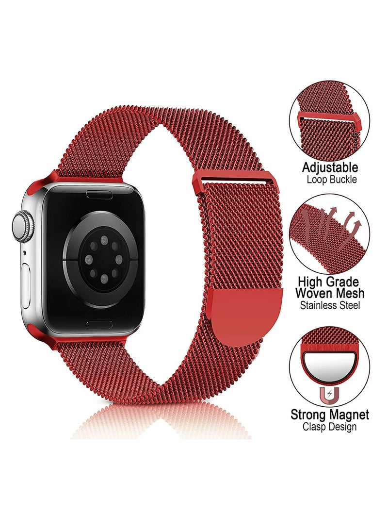Generic - Apple Watchband 42mm 44mm 45mm 49mm Milanese Apple Watch Strap - Image 1