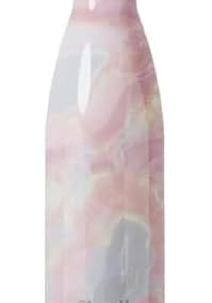 S'well Geode Rose Vacuum Insulated Stainless Steel Water Bottle - 17oz - Image 1