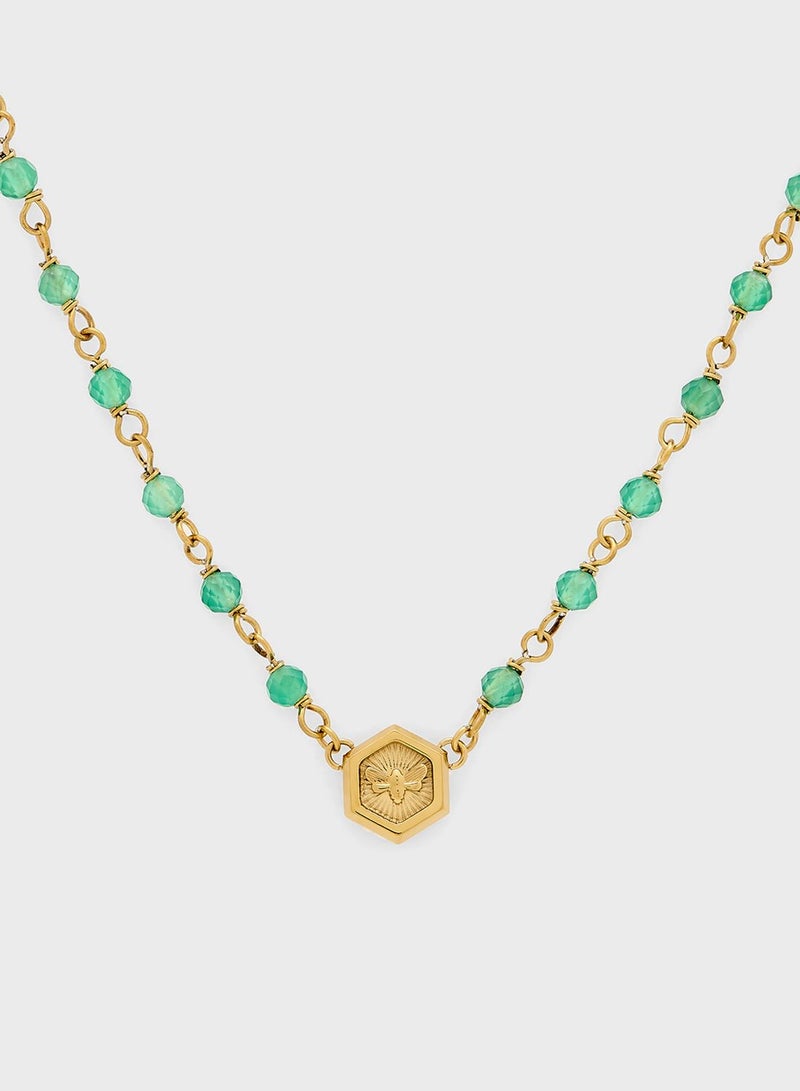 OLIVIA BURTON Ionic Plated Long Necklace  - Image 2